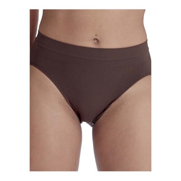 Pretty Polly NIP Eco Wear Sustainable Seamfree Basic Briefs Panty Cinnamon SM - Picture 1 of 14
